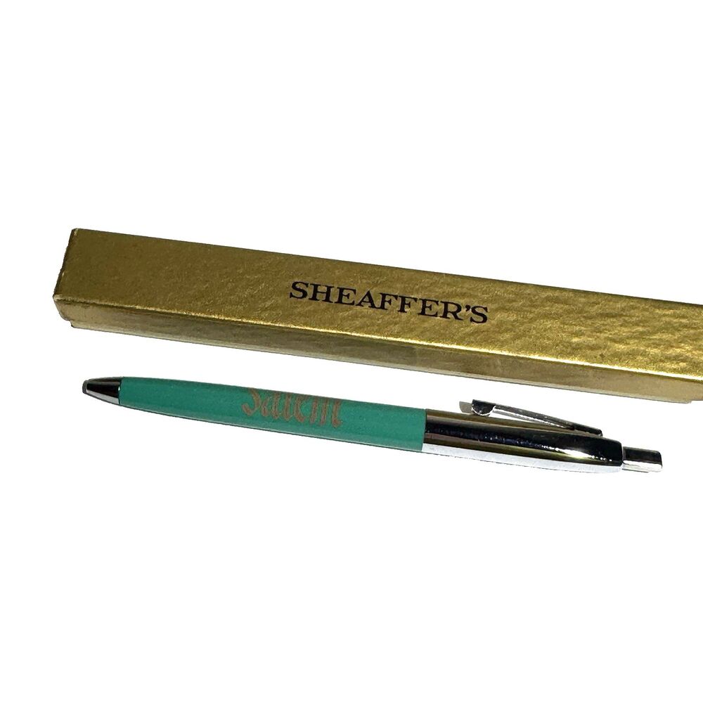 Vintage 1960s‎ Sheaffers Ball Point Pen Advertising Salem Cigarettes